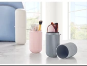 2 Adet Seyahat Kabı Çanta İçi Makyaj Kutusu thumbnail 2