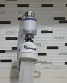 Filtreli Kireç Önleyici 360 Derece Dönen Hareketli Musluk Başlığı - 3 Fonksiyonlu - Krem - 4