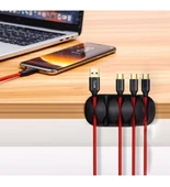 Kablo Kanalı 5 Kanallı Tutucu - 3 Adet thumbnail 1