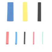 560 Parça Makaron Seti Kapaklı Kutulu Kablo Birleştirme Koruyucu Sıcaklıkla Daralan Makaron Set - 3