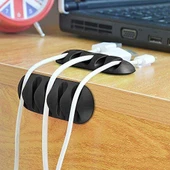 Kablo Kanalı 5 Kanallı Tutucu - 3 Adet thumbnail 2