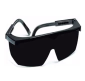 Korumalı Laboratuvar Gözlüğü Siyah / Çapak Gözlüğü - 3