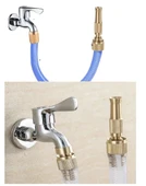 Hortum Tazyik Aparatı - 2 Fonksiyonlu  Sprey- Tazyik  Bahçe Araba Balkon Yıkama Püskürtücü Aparat - 4