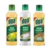 Doa Yüzey Temizleyici 1 Lt Ahşap - Arap Sabunu - Beyaz Sabun 3 Lü Set thumbnail 1