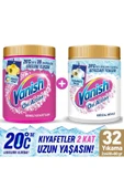 Vanish Oxi Action Multipower Beyazlar ve Renkliler Deterjan Güçlendirici Toz ve Leke Çıkarıcı 480 Gram x2 - 1