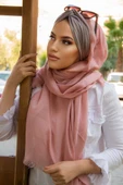 Pudra Vizon Burgu Hazır Şal thumbnail 3