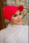 Kırmızı Havuz - Deniz Şapkası / Mayo Üstüne Kullanılabilir thumbnail 1