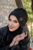Siyah Armalı Maskeli Bere thumbnail 3