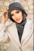 Füme Atkılı Vintage Şapka - 3