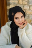 Siyah Kahve Armalı Tesettür Bere thumbnail 1