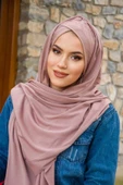 Pudra Çapraz Bantlı Hazır Şal thumbnail 2