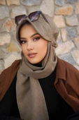 Vizon Kaşe Tesettür Şapka - 2