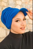 Saks Mavi Tesettür Şapka thumbnail 1