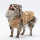 Pawstar Bej Churchill Su Geçirmez Küçük Irk Köpek Yeleği thumbnail 3