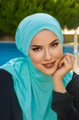 Mint Hijab Havuz ve Deniz Bonesi thumbnail 1