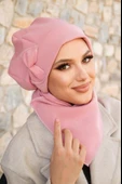 Pudra Fiyonklu Tesettür Bere Ve Etol Takım thumbnail 1