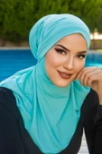 Mint Hijab Havuz ve Deniz Bonesi thumbnail 3