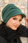 Zümrüt Kışlık Tesettür Şapka thumbnail 1