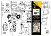 Funny Mat- İtfaiyeler - 33,5x48cm - 1