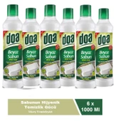 Doa Yüzey Temizleyici Beyaz Sabun Kokulu  1 Lt Vegan x 6 Adet thumbnail 1