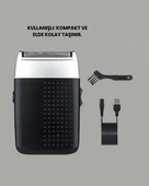 Evde Kuaför Konforu: USB Şarjlı Saç ve Sakal Kesme Makinesi thumbnail 3