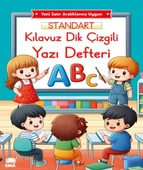 Renkli Standart Kare Çizgili Yazı Defteri A4 Ebat - 1