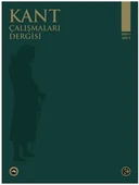 Kant Çalışmaları Dergisi Sayı: 3 - 2024 - 1