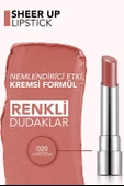 Flormar Sheer Up Lipstik Ruj 020 Hıdden Desıre - 1