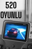 Gamepad 520 Oyunlu TV Uyumlu Retro Oyun Konsolu thumbnail 5
