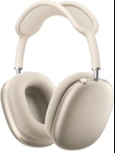 Airpods Max Fileli Kulak Üstü Bluetooth Kulaklık Ve Kılıf Pop-Up Aktif Gürültü Engelleme-Şeffaf Modu iPhone Uyumlu (Yıldız Işığı) - 1