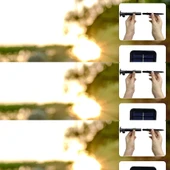 Solar Güneş Enerjili Hortum Kaplamalı Gün Işığı Led thumbnail 1