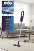 Sinbo SVC-8628 Kablolu Dikey Elektrikli Süpürge - Mavi - 1