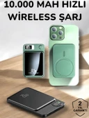 iOS Uyumlu 22.5W Hızlı Şarj Magsafe Powerbank Dijital Göstergeli 10.000 mAh thumbnail 2