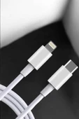 Iphone İOS Uyumlu Hızlı Şarj Kablosu Type C To Lightning 12 13 14 15 Pro Max thumbnail 1