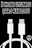 Iphone Tüm Modellerle Uyumlu Hızlı Şarj Kablosu İOS 30W thumbnail 2