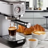 Ariete Moderna Espresso Slim Kahve Makinesi Beyaz 1381/14 thumbnail 2