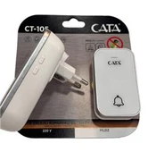 Cata Ct-105 Pilsiz 220v Enerjili Kumandalı Zil Beyaz - 2