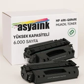Asyaink HP 49X-Q5949X Muadil Toner – Yüksek Kapasiteli – 6.000 Sayfa - 1