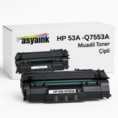 HP M2727/Q7553A Muadil Toner Çipli 3000sf Asyaink - 1