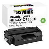 HP P2015 53X-Q7553X Muadil Toner 6000sf Yüksek Kapasiteli Asyaink - 2