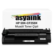 Asyaink HP CF259X Muadil Toner Çipli 10.000 Sayfa 59X - 1