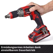 Einhell TP-DY 18 Li BL - Solo PROFESYONEL Kömürsüz Akülü Alçıpan Vidalama thumbnail 10
