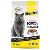 Yetişkin Kedi Maması - Bonisa - Tavuklu - 15 Kg - 1