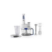 1000 W Çok Fonksiyonlu Blender Seti - 2 Lt Doğrayıcı ve 900 ml Ölçü Kabı, Turbo Fonksiyonu ile, Beyaz Çelik Bıçaklar - 1