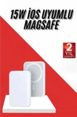 İOS Uyumlu Magsafe Kablosuz 15w Şarj Powerbank Magesafe thumbnail 2