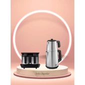 Inox Çeyiz Seti (Tkm 8961 A Türk Kahve Makinesi + cm 5342 In Çay Makinesi) - 1