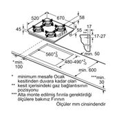 Bosch POP7C9P30O Antrasit Cam Ankastre Ocak thumbnail 6