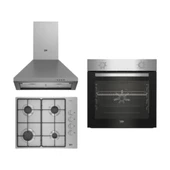 Yeni Eco Inox Ankastre Set (Bfm 310 I + Bomd D 6110 Eı+ Adp 61420 I) - 1