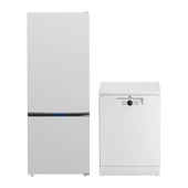 Beko Çeyiz Seti (670475 MB Buzdolabı+ Bm 4144 Bulaşık Makinesi) - 1