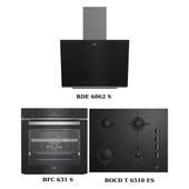 Beko Siyah Ankastre Set (Bde 6062 S + Bocd T 6510 Es + Bfc 631 S) - 1